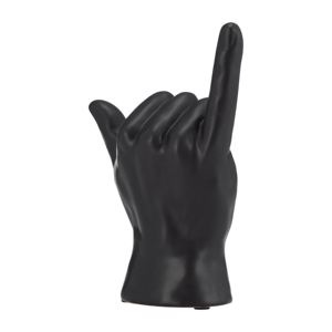 Scultura decorativa a forma di mano, oggetto in ceramica moderno per la casa, il bagno, il soggiorno, la mensola, il tavolino da caffè. - Product Image 3