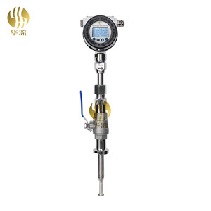 Thermal Gas Mass Flow Meter DN20 DN2000 Stainless Steel Insertion Type High Flow Rate For Various Gases - Product Image 1