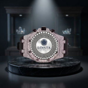 Montre en Moissanite Haut de Gamme en Promotion pour Soirées en Club et Style Célébrité – Disponible à Prix Avantageux LOISTA - Product Image 3