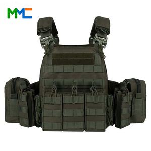 MC Tactical Gear Chaleco Tactico <b>Weighted</b> <b>Plate</b> Carrier Black Polyester Vest Chest Strap Custom Logo Outdoor Training Made China - Product Image 6