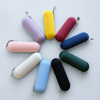 Étui pliable pour parapluie ODM OEM personnalisé, coloré, étanche, avec logo, pochette zippée en EVA pour les voyages et les activités de plein air