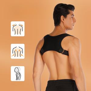 <span class=keywords><strong>Correcteur</strong></span> de posture 2026 - Sangle de soutien dorsal respirante et invisible, réglable avec fermeture auto-agrippante pour la protection du haut du dos - Product Image 1