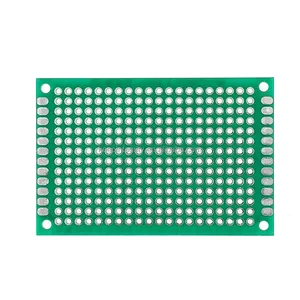 4X6cm单面印刷电路板喷锡印刷电路板通用电路板电路板2.54间距线路板孔板定制