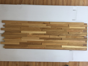 Paneles de Pared Ranurados de Madera 3D KASARO, Paneles Decorativos Sólidos para Pared, Diseño Interior Moderno para Sala de Estar y Decoración del Hogar - Product Image 3