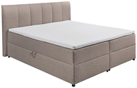 Luxuriöses Polsterbett mit Boxspring, Gasdruckfeder-Stauraum, Feder-in-Feder-Doppelstützsystem, Maßgefertigte OEM Schlafzimmer- und HOTEL-Möbel