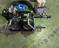 ROVAN Robot chenille magnétique automatique avec jet d'eau à haute pression et transmission intégrale