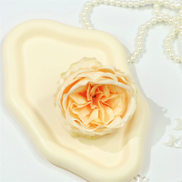 Direktverkauf ab Werk Seidenrosen Künstliche Blumenköpfe Kunstblumen für Tischdekoration und Kuchen