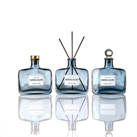 Bouteilles diffuseurs d'arômes en verre vides personnalisées de haute qualité 100/200/330 ml avec logo personnalisé et coffret cadeau pour la marque