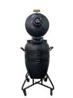 Barbecue suspendu Kimstone Kamado Série Kimtop 21 pouces pour rôtir le poulet à la bois, style traditionnel du Moyen-Orient