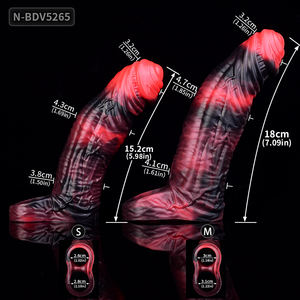 Fantasy Riesen-<span class=keywords><strong>Penis</strong></span> Ferngesteuerter Vibrierender <span class=keywords><strong>Penis</strong></span>-<span class=keywords><strong>Sleeve</strong></span> G-Punkt Männlicher <span class=keywords><strong>Penis</strong></span>-Verlängerer Power Passion Verzögerte Ejakulation Sexspielzeug - Product Image 3