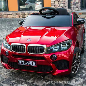 Electric Toy Car For Kids 4 Wheels Remote Control Indoor Outdoor Ready To Go Age 2 4 Years Part Number 968 - Product Image 1