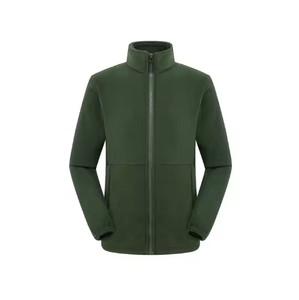 Áo khoác nam lông cừu vi sợi mới năm <span class=keywords><strong>2025</strong></span>, thể thao mùa đông, ngoài trời, chống gió, giữ ấm, bo tay thun, cổ đứng, họa tiết - Product Image 5