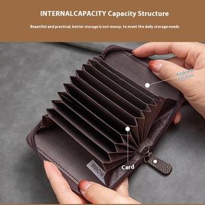 Grande capacité Vintage hommes femmes <span class=keywords><strong>portefeuille</strong></span> pour <span class=keywords><strong>Amazon</strong></span> orgue multi-cartes fente porte-carte Polyester cadeau à la mode pour elle - Product Image 5