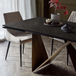 <span class=keywords><strong>Table</strong></span> à manger rectangulaire extensible moderne, minimaliste, robuste et durable, style nordique, pour <span class=keywords><strong>8</strong></span> <span class=keywords><strong>personnes</strong></span>, maison, <span class=keywords><strong>bar</strong></span>, cuisine - Product Image 5