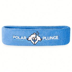 Bandeau de sport en tissu éponge avec logo personnalisé, absorbant la transpiration, en coton, pour la salle de sport, la remise en forme et l'entraînement - Product Image 6