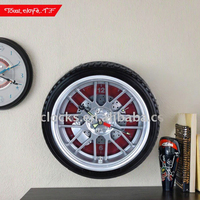 Mode pneu forme conception Reloj De Pared personnalisé maison décorative horloge murale cadeau moderne horloge murale