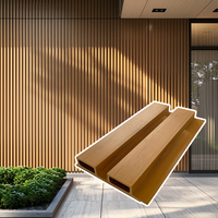 Panel de Pared Exterior ASA de Nueva Generación, Resistente a los Rayos UV, Fácil de Instalar, Revestimiento Exterior con Textura de Madera