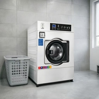 Coin Operated Laundry Washer Machine Commercial Self Service Washing Machine Equipment for Hostel and Motel