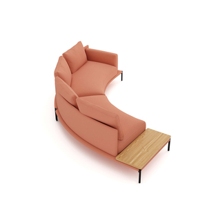 Grand ensemble de meubles de canapé de hall d'hôtel contemporains modernes meubles de style de stockage de villa canapé modulaire pour l'espace de lobby - Product Image 2