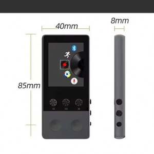 Nuovissimo Lettore Musicale <span class=keywords><strong>MP3</strong></span> BT con Schermo Grande e Pulsanti Completi, 1.8 Pollici, 8GB/16GB, Funzione Sport con Altoparlante Integrato - Product Image 2