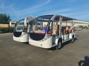 Voiture électrique touristique personnalisée 48V/5KW AC, 11 places, navette de tourisme, CN HEN, à vendre - Product Image 3