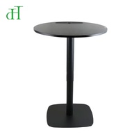 Bureau assis-debout pneumatique moderne et écologique, sans électricité, réglable en hauteur, pour mobilier de bureau