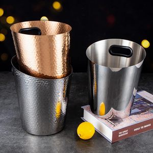 Enfriador de Bebidas de Acero Inoxidable <span class=keywords><strong>para</strong></span> Fiestas, Cubo de Hielo Grande de Metal <span class=keywords><strong>para</strong></span> Bebidas, Vino y Cerveza, <span class=keywords><strong>para</strong></span> Picnic, <span class=keywords><strong>Bar</strong></span> y Fiestas al Aire Libre - Product Image 4
