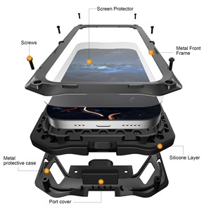 Funda Protectora Híbrida Resistente de PC y Metal con Anillo Incorporado y Protección Anticaídas para Google <span class=keywords><strong>Pixel</strong></span> 10 Pro XL Pixel9 - Product Image 5