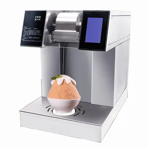 Bingsu buz kırıcı kar tanesi buz tıraş makinesi/otomatik küçük kore bingsu makinesi/kar buz yapım makinesi satılık