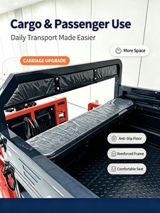 Triciclo de Carga Pesada de 3 Ruedas, 1000W, 60V, con Caja Plana Grande, para Transporte Agrícola y Aplicaciones Versátiles - Product Image 2