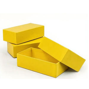 Caja de Regalo de Cartón Personalizable de Dos Piezas con Tapa y Base, Impermeable, con Logotipo, Laminación Mate y Grabado - Product Image 2