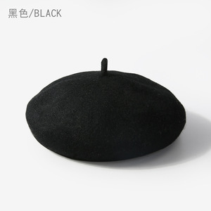 Sombrero de boina de lana para niños con logotipo personalizado para Primavera, otoño, invierno, estilo de <span class=keywords><strong>pintor</strong></span> cálido para niños, para viajes diarios informales al aire libre - Product Image 3