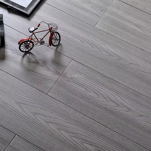 Piso Laminado HDF <span class=keywords><strong>de</strong></span> 12 mm, Color Gris AC4, Revestimiento <span class=keywords><strong>de</strong></span> <span class=keywords><strong>Madera</strong></span> Laminada - Product Image 2