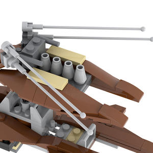 ตัวต่อขนาดเล็กรูปดาว MOC2061รูปอิฐโมเดลคลาสสิกสำหรับเด็กรูปทรงของเล่นอิเล็กทรอนิกส์สำหรับก่อสร้าง1:36 - Product Image 3