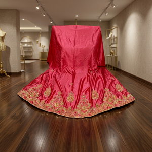 ชุดเดรส Gorgora ผ้าซาตินปักลายงานฝีมือโซมาเลียคุณภาพเยี่ยม 100% โพลีเอสเตอร์ กันยับ สำหรับผู้หญิง - Product Image 3