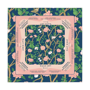 Tapis de mahjong durable bleu et rose, antidérapant, en caoutchouc, silencieux, avec bordure verrouillable, lavable, impression <span class=keywords><strong>HD</strong></span> pour jeux de société multijoueurs - Product Image 1