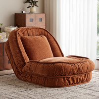 Lit pour chien humain, canapé paresseux, canapé-lit surdimensionné, fauteuil inclinable pliable pour salon, balcon, chambre à coucher