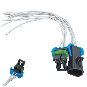 IATF16949規格準拠 カスタムトラック用 2ピン、4ピン、8ピン 燃料噴射装置 バッテリー配線端子ケーブルハーネス 自動車用 - Product Image 1