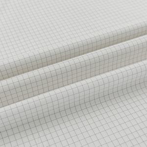 Couvre-lit brodé en coton biologique 95% et argent pur 5%, drap plat à carreaux personnalisé pour la maison et l'hôtel, style uni - Product Image 4