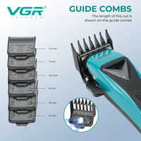 Tondeuse à cheveux électrique intelligente à vitesse variable VGR035C, moteur sans balais haute vitesse 9000-11000 tr/min