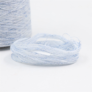 2/48NM 울 린넨 네프얀 10W10L15A65P 니트 직조용 원사 공장 직판 도매 대량 여름 스웨터 가벼운 가디건 - Product Image 5