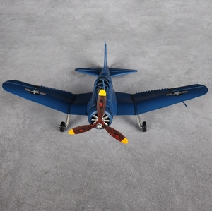 Modellino di Aereo da Caccia in Latta, Stile Vintage WWII, Decorazione per Vetrina, Halloween/Natale - Product Image 2