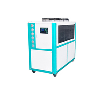 Refroidisseur de liquide à air de 20 CV avec compresseur Sanyo et pompe à aubes, réfrigérant R407C