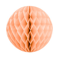 Boule en papier nid d'abeille de 30 cm, décoration suspendue pour fête, festival, toile de fond, en stock