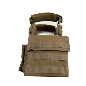 Gilet tattico Burkina Faso con sistema MOLLE equipaggiamento di sicurezza per piastre di armatura rigida realizzato in fabbrica di attrezzi tattici in Nylon Oxford - Product Image 2