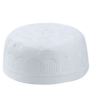 All'ingrosso arabo islamico Kufi cappello teschio <span class=keywords><strong>per</strong></span> gli uomini ricamato preghiera cappuccio in poliestere lavabile <span class=keywords><strong>per</strong></span> le fedi islamiche arabe - Product Image 1