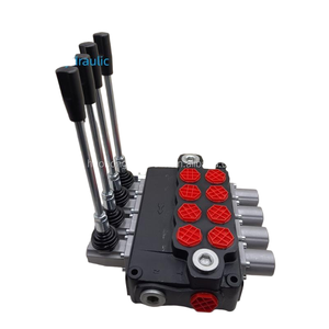 วาล์วควบคุมทิศทางแบบแมนนวลสองทาง P120 Hydraulic Distributor รุ่น 4P120-1-A1A1A1A1-G-KZ1 แบบโมโนบล็อก อัตราการไหล 120 ลิตร/นาที แรงดันสูงสุด 300 บาร์ - Product Image 6