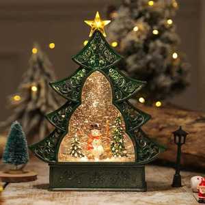 Ensemble de cadeaux de Noël, ornements d'arbre en cristal écologiques et lanternes festives pour la décoration de la maison et <span class=keywords><strong>des</strong></span> fêtes - Product Image 3