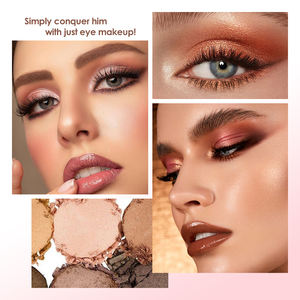 พาเลทอายแชโดว์ 40 สี สำหรับแต่งหน้าสวยโดดเด่น บิวตี้ เกลซ แมทช์ โกเรส์ มี ดราย พิกเมนท์ อายแชโดว์ พาวเดอร์ สำหรับผิวสีเข้ม - Product Image 4