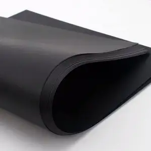 Cartón negro de 120g y 150g, pulpa de madera Virgen sin revestimiento para etiquetas de ropa, impresión y fabricación de cajas, negro